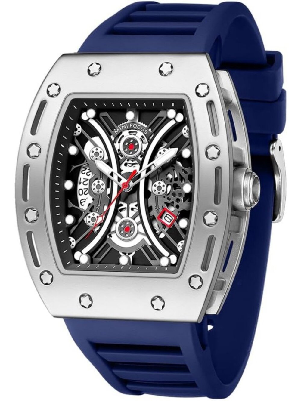 Stylish Men's Luxury Sport Chronograph Watch - Waterproof, Luminous, Large